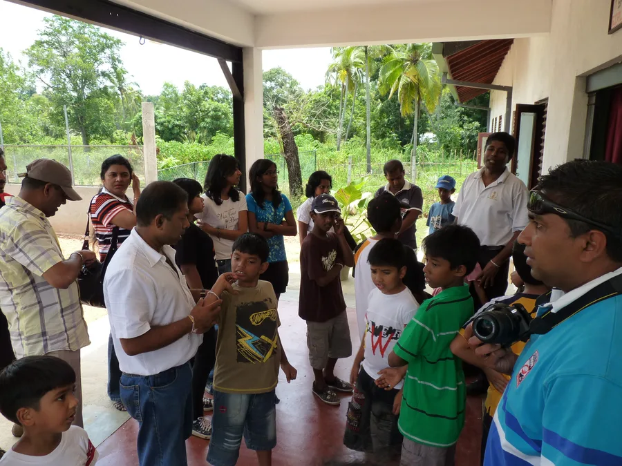 Desert Cubs first charity visit to Sputnik Girls Orphanage Kurunegala 2008