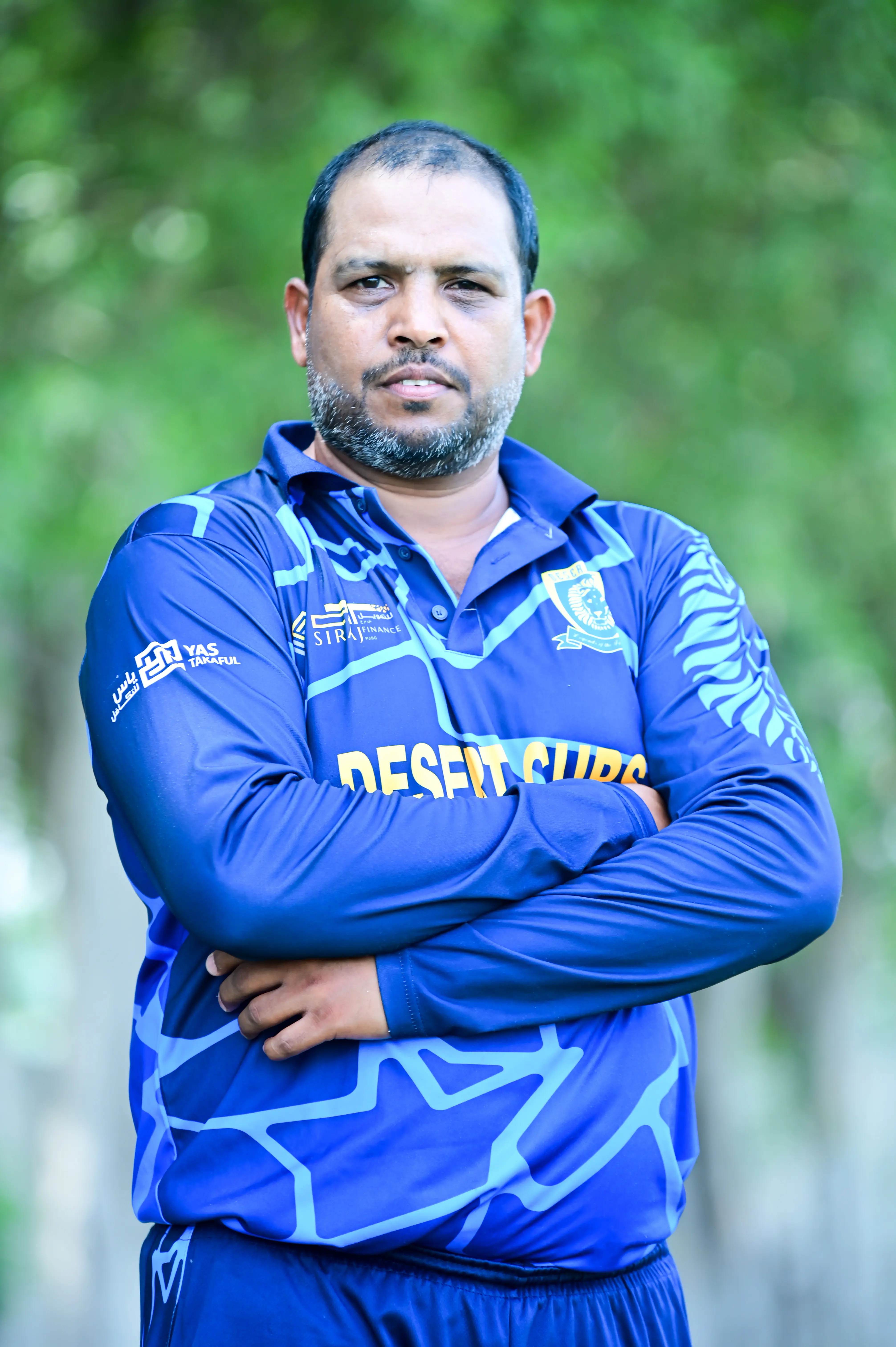 Asanga Aluthgedara, cricket coach at Sharjah English School