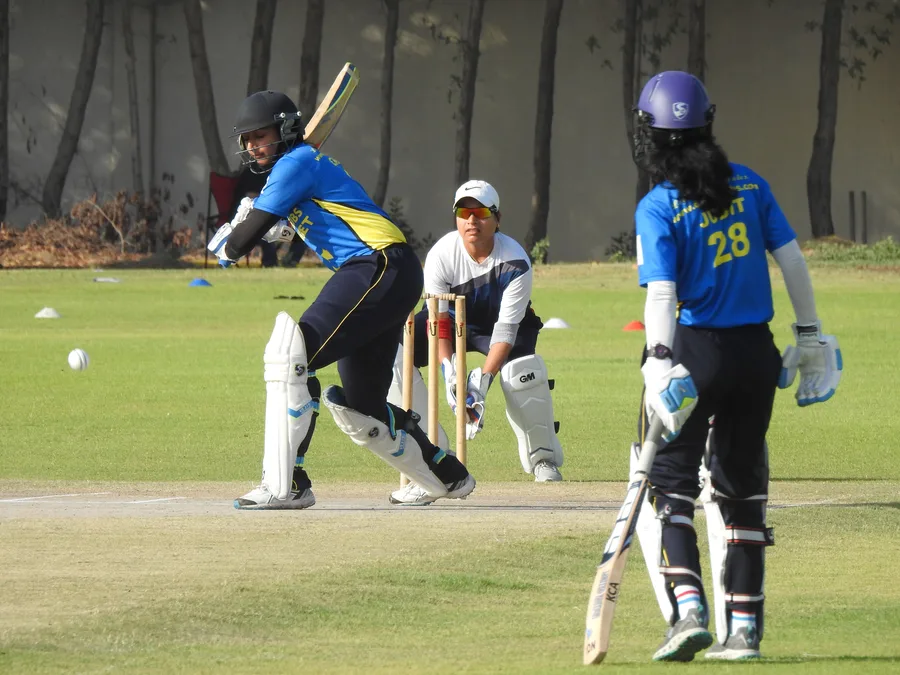 Desert Cubs ECB Women's League Final 2017 — Match action photo 2