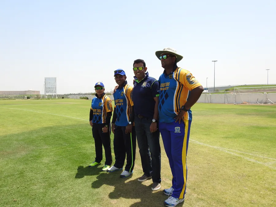 Desert Cubs ECB Women's League Final 2017 — Match action photo 4