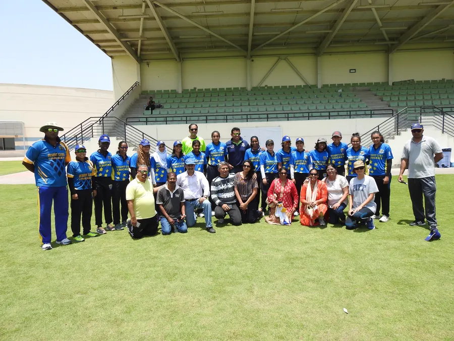 Desert Cubs ECB Women's League Final 2017 — Match action photo 5