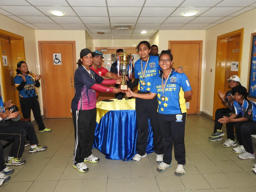 Desert Cubs ECB Women's League Final 2017 — Match action photo 6