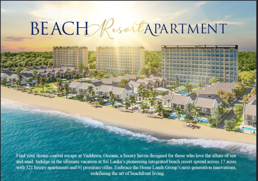 Oceana Beach Resort Apartments Wadduwa - Home Lands