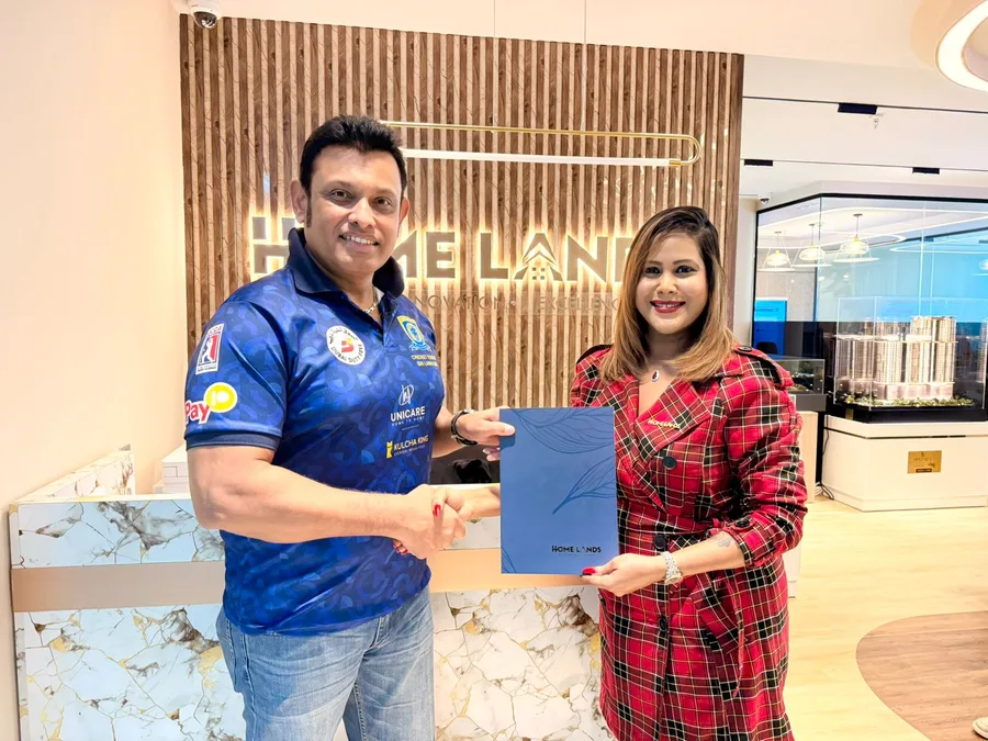 Desert Cubs and Home Lands partnership signing