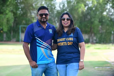 Shivanthi & Malinda Perera — Desert Cubs parents